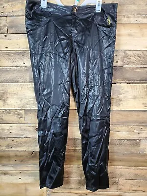 Baby Phat Pants Casual Unique Black Size 13 Waist 36  Inseam 30  Hips 40  • £4.82