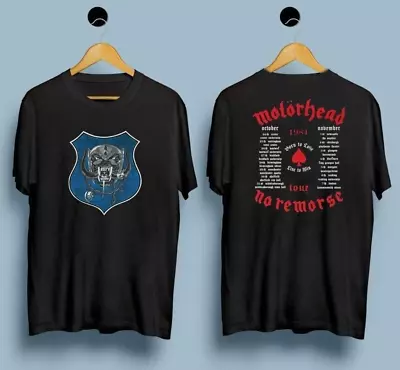 Motorhead 1984 No Remorse October November Tour T-Shirt 2 Sided For Fans • $7.99