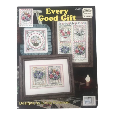 $8.96 • Buy Jeremiah Junction Every Good Gift Cross Stitch Pattern Leaflet JL231 Coleman