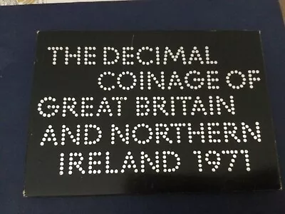 Coinage Of GREAT BRITAIN & NORTHERN IRELAND 1971 PROOF SET. • £6.50