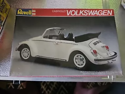 Revell 7243 Cabriolet Volkswagen Model Kit New Sealed  • $12