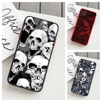 Fashion Skull Skeleton Pattern Phone Case Cover For IPhone 15 14 13 12 11 XR XS • $14.81