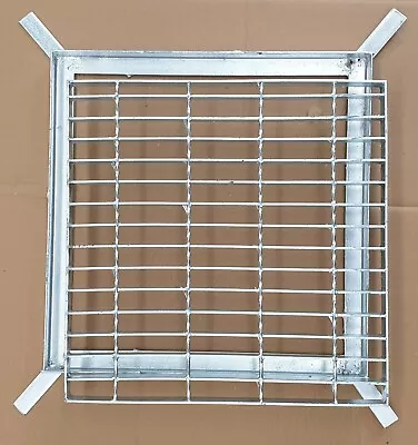 Galvanized Steel Storm Water Drain Grate + Frame 460mm X 460mm • $115