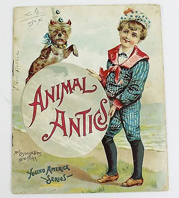 ANIMAL ANTICS Anamorphic Animals McLoughlin Bros Circa1900 Young America Series • $70.69