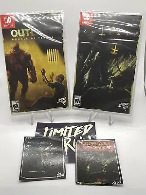 Outlast : Bundle Of Terror & Outlast 2  (Nintendo Switch) LRG With 2 Cards • $549