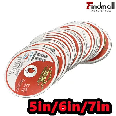 25pcs 125/150/180mm Angle Grinder Cutting Discs Metal Cutting Steel Wheel AU • $26.17