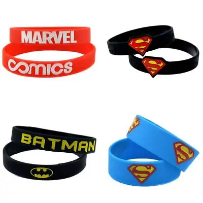 £1.88 • Buy Marvel Superhero Captain America Silicone Wristband Bracelet Party Bag Filler