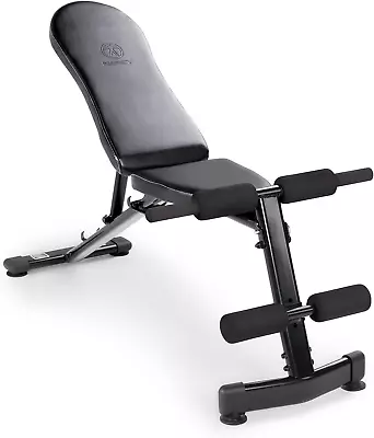 Marcy Multi-Purpose Adjustable Workout Utility Weight Bench For Full Body And  • £90.64