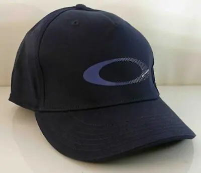 OAKLEY VINTAGE O-FIRE BASEBALL CAP NAVY BLUE  S / M 57cm NEW RARE LAST FEW • $38.99