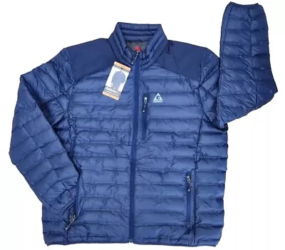 Gerry Men’s Lightweight  Puffer Jacket  Blue Size M • $34