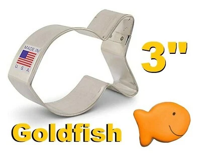 £6.77 • Buy Goldfish Cookie Cutter, Fish Ocean And Beach Shapes, FREE SHiPPiNG