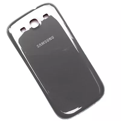 Samsung Galaxy S3 Rear Battery Cover Grey Back Housing GT-i9300 Genuine • £5.99