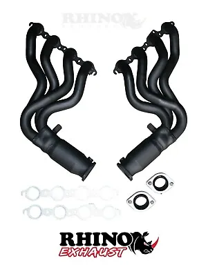 Rhino Exhaust Headers Extractors & 3 Inch High Flow Cats For Holden Ve V8 • $950