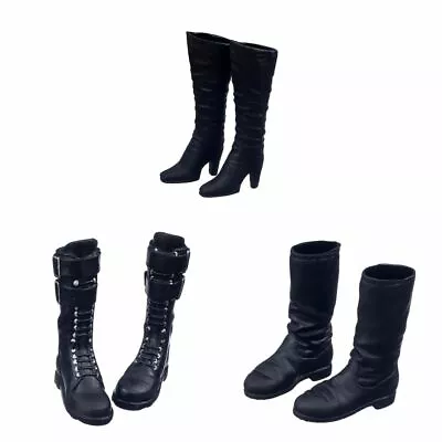 1/6 Scale Shoes Combat Boots For 12inch Female Action Figures  Clothing • £8.21