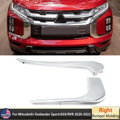 Front Right Bumper Molding Trim For Mitsubishi Outlander Sport ASX RVR 2020-22 • $39.99