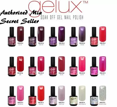 Mia Secret Gelux Nail Polish 0.5 Oz UV GEL-SOAK OFF GEL POLISH • $12.50