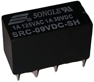 5 9 12 Volt DC Relay DPDT PCB 8-Pin Mount Non-Latching Non-Polarized Electronic • $4.24