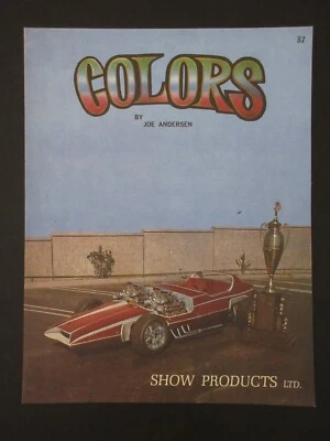 $19.50 • Buy Show Products Ltd Paint Speed Equipment Catalog 1960s BROCHURE VTG HOT ROD RARE