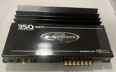 Zapco 350 Watt Reference 200 OId School Amp Made In USA! • $200