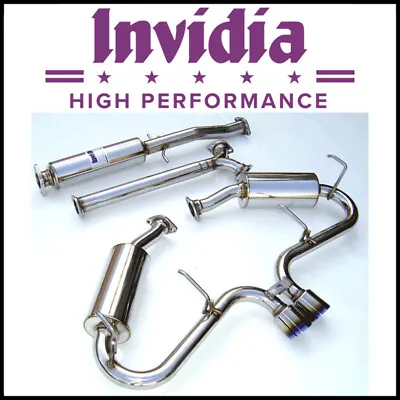 Invidia N1 Racing Titanium Tip Cat-Back Exhaust System Fit 2003-04 Mini Cooper S • $813.07