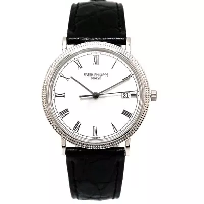 Patek PHILIPPE 3944G Calatrava K18WG White #KN172 • $7903.79