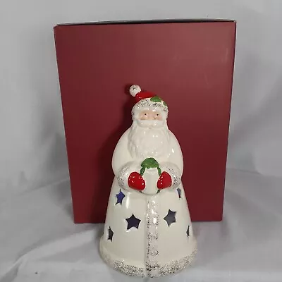 Lenox Light Up Color Changing Santa Caroler Figurine Seasons Sparkle 6.5  W Box • $24.95