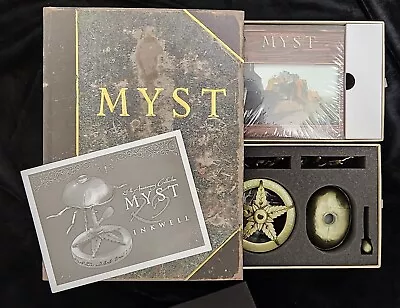 Myst 25th Anniversary Linking Book With Inkwell Pen & 7 SEALED Games Kickstarter • $695