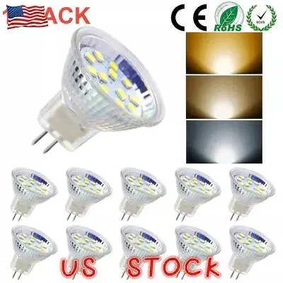 MR11 LED Bulb 12/18 LED 3W/5W AC/DC12V-24V GU4 Bi-Pin Base LED Bulb Downlight US • $40.39