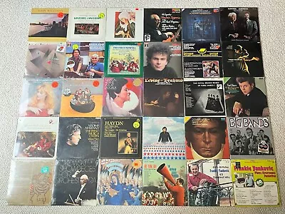 30 BRAND NEW & FACTORY SEALED Vintage Classical Vinyl LP Record Albums Big Band • $69.99