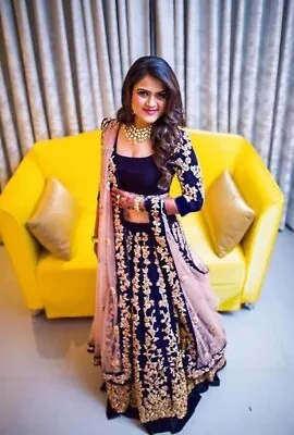 Bollywood Lehenga Indian Wear Wedding Party New Designer Pakistani Lengha Choli • $64.99