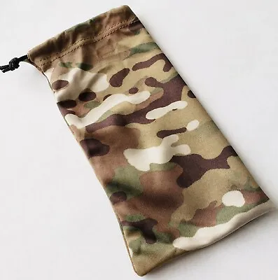 Oakley Multicam Camo Edition Microfiber Storage Bag Brown Green Authentic • $19.95