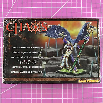 Warhammer Chaos Greater Daemon Of Tzeentch Lord Of Change NIB Metal Rare OOP 40K • $118.95