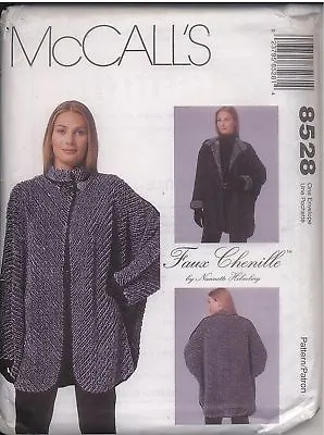 8528 UNCUT McCalls SEWING Pattern Faux Chenille Creative Jacket SEW Holmberg OOP • $4.89