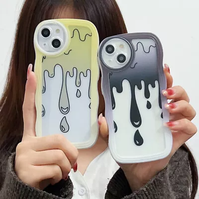 For IPhone Samsung Xiaomi OPPO Hot Wave Edge Phone Case Cute Cover Back Soft TPU • $4.19