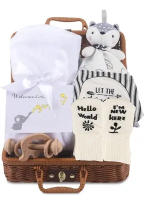 Newborn Baby Gift Set Baby Birth Gift For Boys And Girls 7 In 1 Set Baby Gift • £15.99