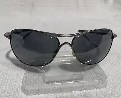 Oakley Crosshair Polarized Sunglasses - Lead Black Iridium Mirror - Standard • $159.99