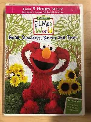 Elmos World - Head Shoulders Knees And Toes (DVD 2015 Sesame Street) - J1105 • $2.50