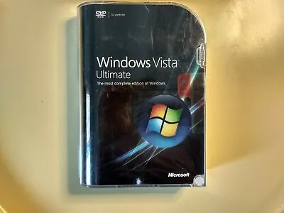 Microsoft Windows Vista Ultimate Full Version 32 & 64 Bit • $190
