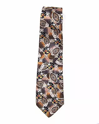 Mickey Mouse Neck Tie Paisley 4in X 57 In Polyester Mickey Unlimited Disney • $11.95
