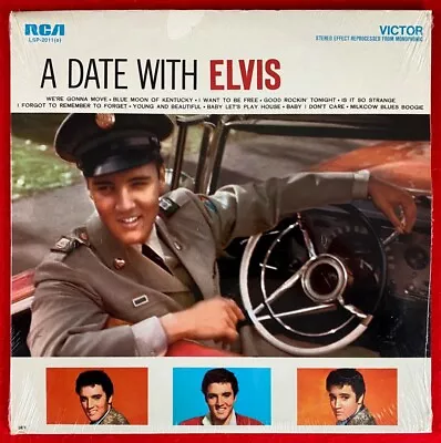 Elvis Presley – A Date With Elvis - SEALED – LSP-2011(e) Vinyl LP • $38