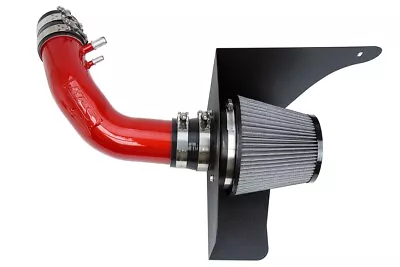 HPS Short Ram Air Intake W/ Filter For 15-17 Ford Mustang 3.7 V6 (Red) • $294.50