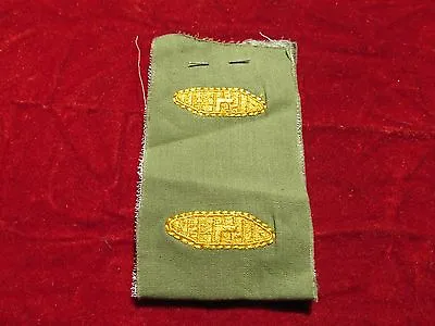 $25 • Buy  US Army Tank Destroyer Collar Insignia Matached Pair W/ Dated Store Tag Armor