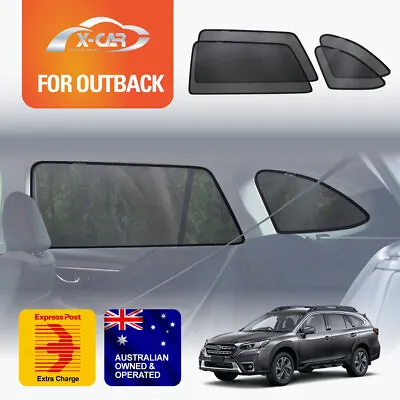 Car Window Sun Shade For Subaru Outback 2020-2024 Magnetic Sun Blind Mesh X-CAR • $32.95