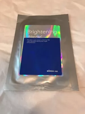 MISSHA Brightening Sheet Mask • $4