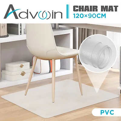 $33.90 • Buy Floor Pads Carpet Chair Mat Home Office Desk Non-Slip Computer Work PVC Plastic