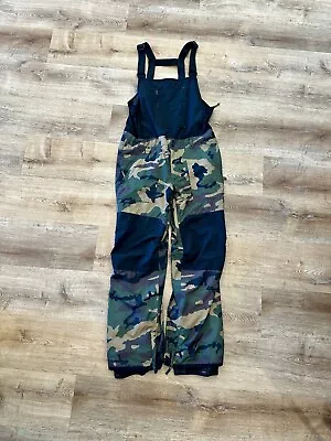 Men's Camo Snowboard Bibs - 10k • $74.99