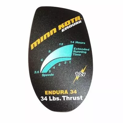 Minn Kota Trolling Motor Part - DECAL-COVER ENDURA 34 - 2065644 • $8.66