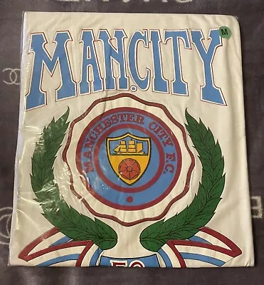 Manchester City Rare Vintage Retro T-shirt • £4.64