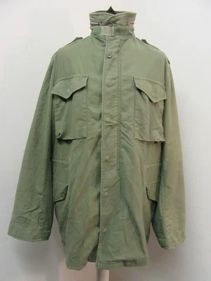 £99 • Buy VNTAGE 50's US ARMY ISSUE M65 COMBAT FIELD JACKET SIZE XL + LINER
