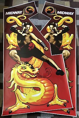 Mortal Kombat Arcade Side Art Artwork MK1 CPO Midway • $149